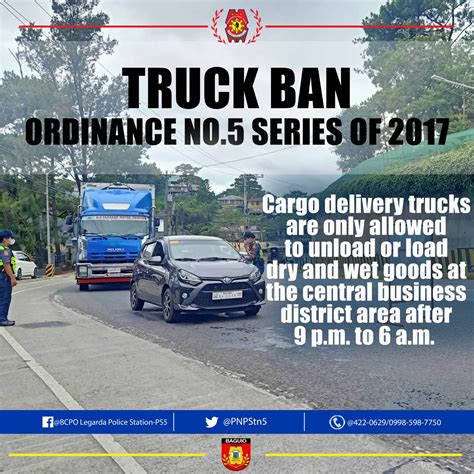 truck ban in baguio city 2023|Mayor: No more suspension of Baguio's new truck ban ordinance .